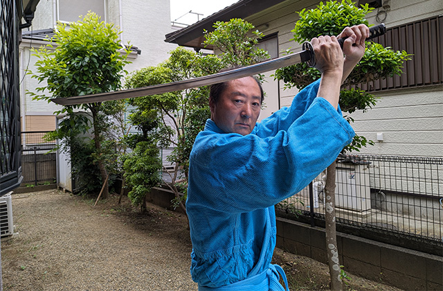 護身練丹、武人として医療人として早朝稽古は欠かさない